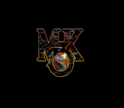 Заставка игры Mortal Kombat 3